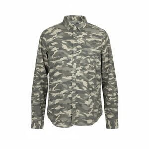 Beach Lunch Lounge Collection Camo Button Up Shirt Women's Small